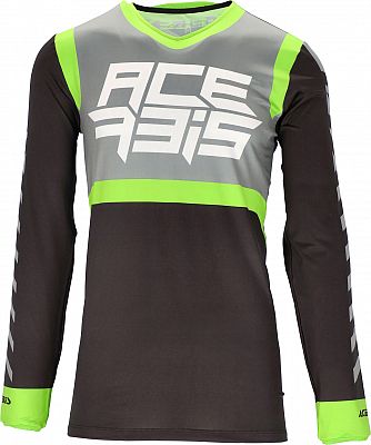 Acerbis X-Flex Five S23, Trikot - Schwarz/Grün - L von Acerbis