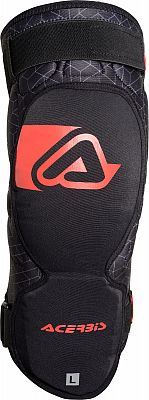 Acerbis X-Knee, Knieprotektoren - Schwarz/Rot/Grau - Einheitsgröße von Acerbis