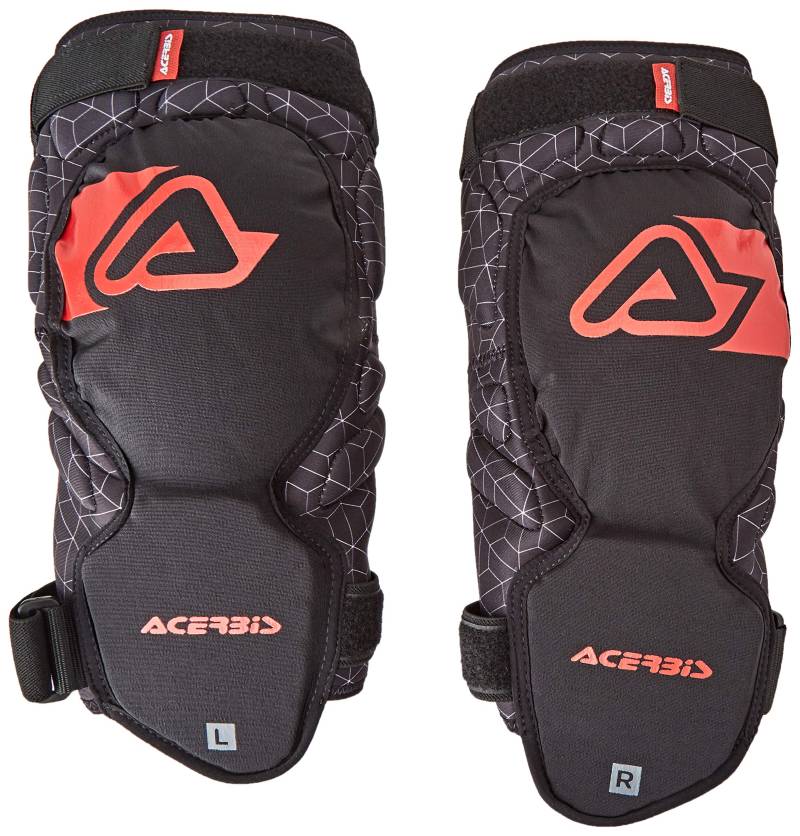 Acerbis X-Knee Knieschoner Soft Adult schwarz/rot von Acerbis