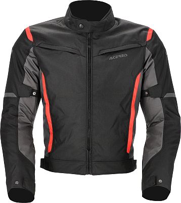 Acerbis X-Mat 2.0, Textiljacke - Schwarz/Grau/Rot - M von Acerbis