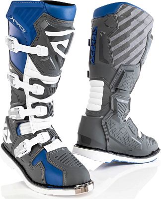 Acerbis X-Race S23, Stiefel - Blau/Grau - 45 EU von Acerbis