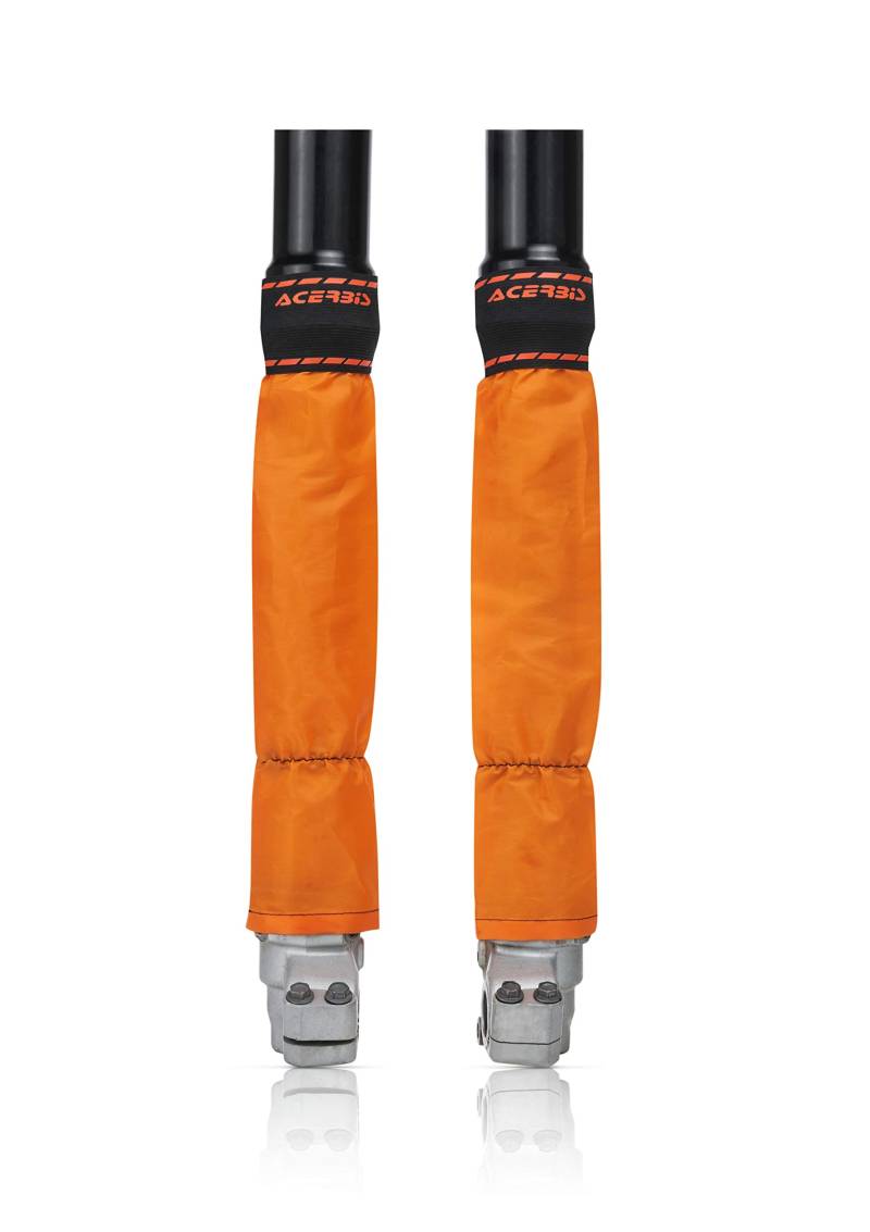 Acerbis 0024421.010 Z Z-Mud Gamaschen, Orange, 46 mm/49 mm Durchmesser, 2 Stück von Acerbis