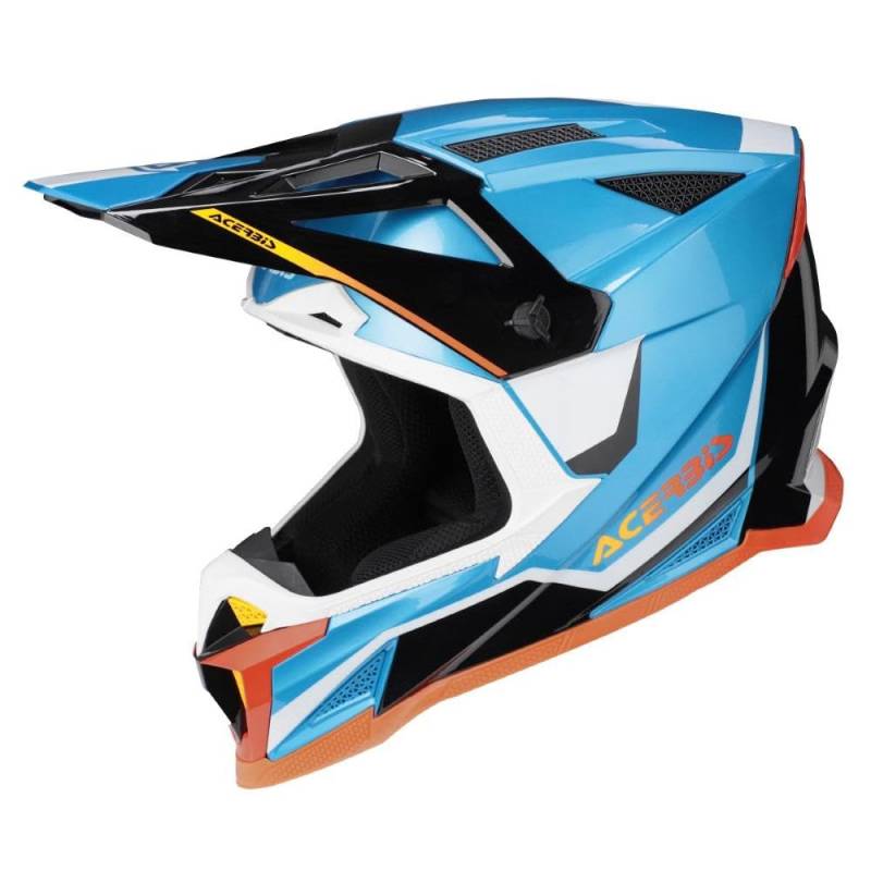 Acerbis Helm T711 Blau/Weiß L von Acerbis