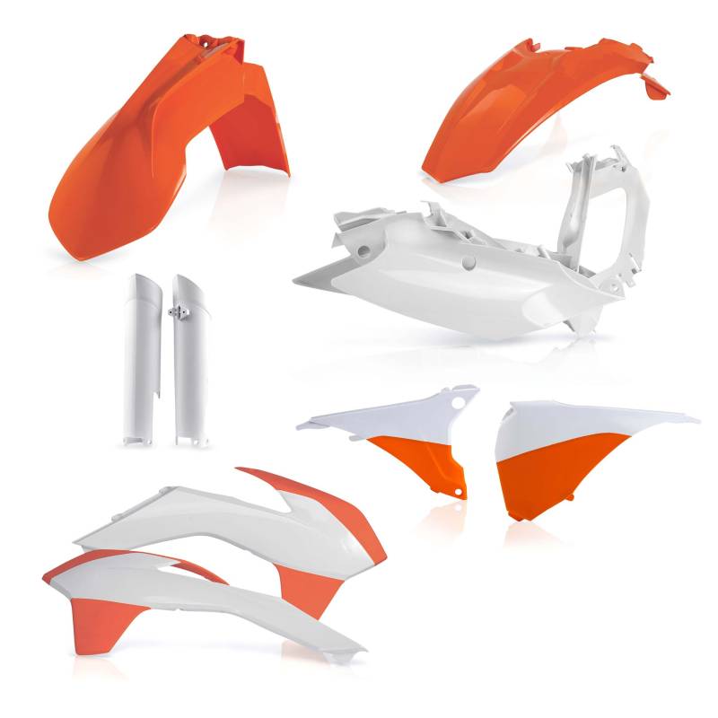 ACERBIS Komplettes Kunststoff-Set KTM EXC EXC-F 2014 Original von Acerbis