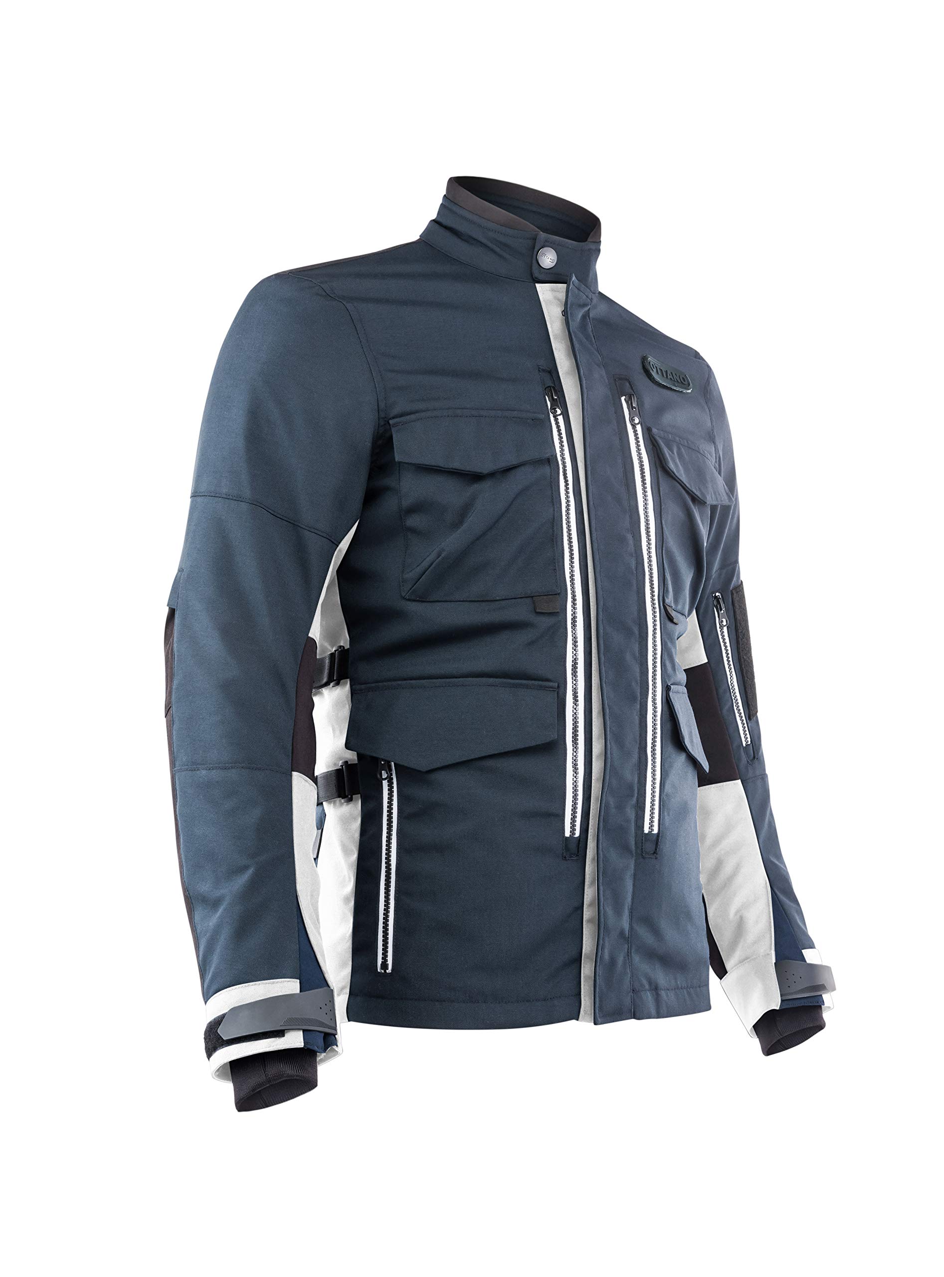 Jacke Adventuring Messing 2.0 blau M von Acerbis