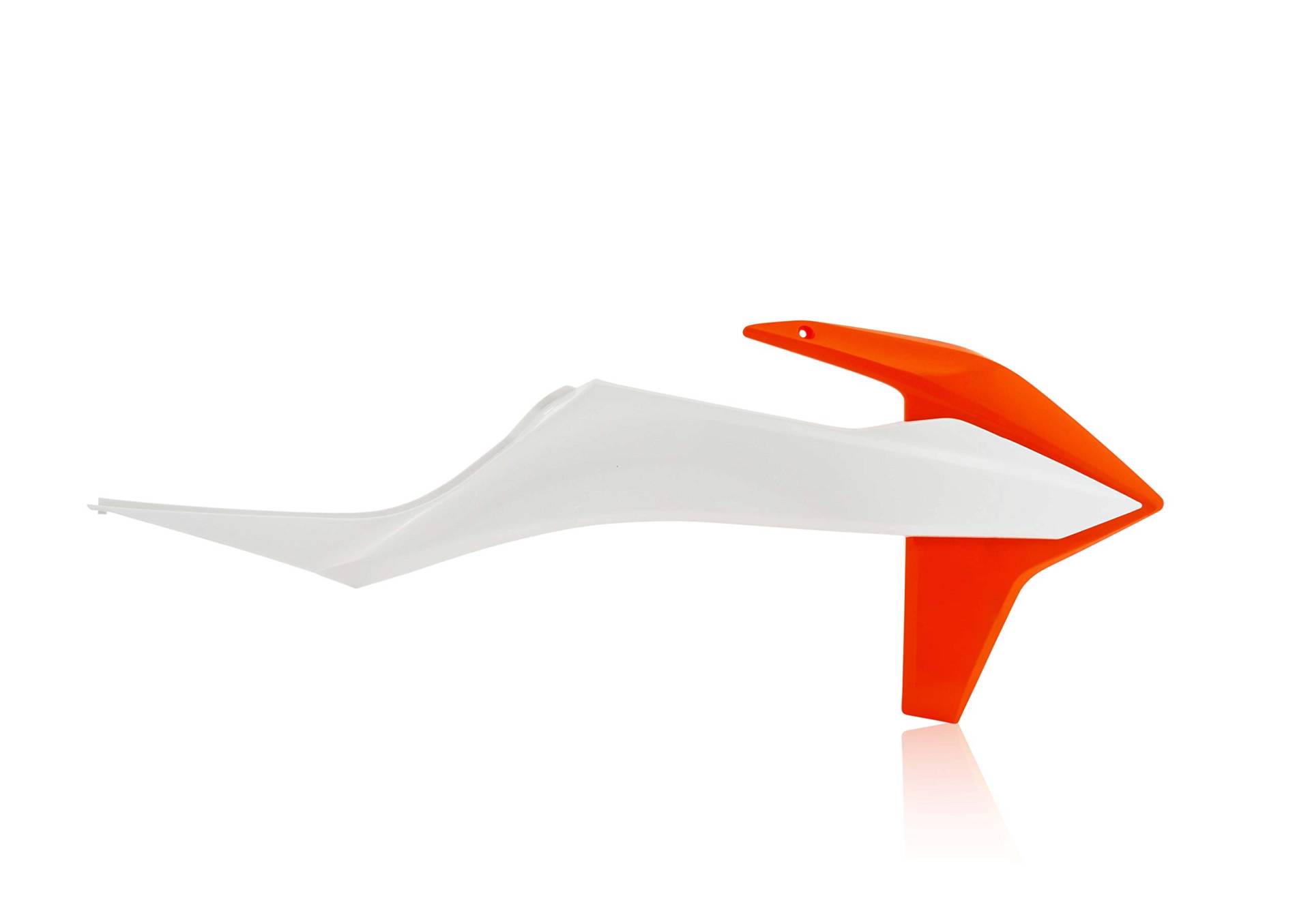 Spoiler Heizkörper KTM SX/SXF 19 weiß/orange von Acerbis