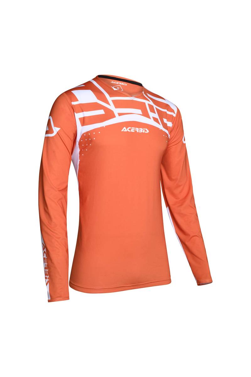 Acerbis Pullover X-Flex Andromeda orange/weiß S XL Bianco von Acerbis