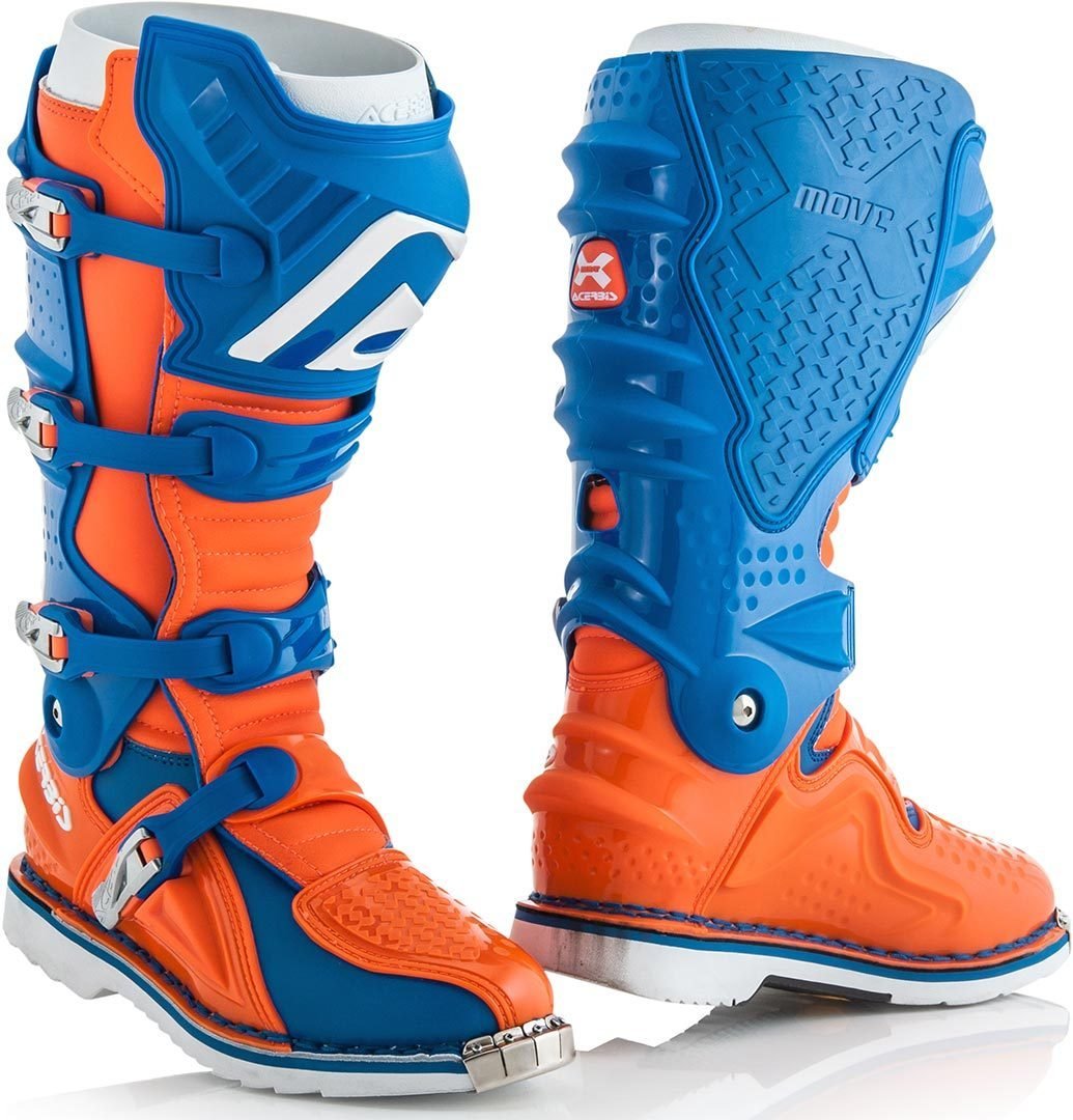 Acerbis 0017719.243.046 Stiefel X-Move 2 Blau T.46, blau/orange von Acerbis