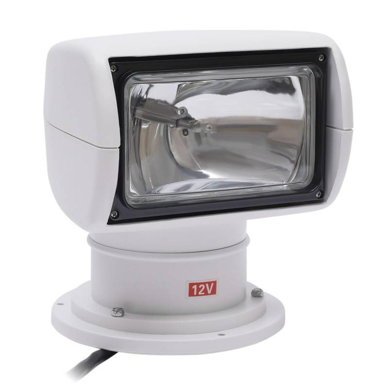 Acesunny Marine Boot Auto Suchscheinwerfer Suchlicht + Fernbedienung Searchlight 100W 12V 360° Fern Scheinwerfer Suchscheinwerfer Marine Boot Auto Fernbedienung von Acesunny