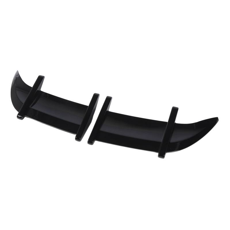 2pcs Hinterer SPO AK Erhöhen Sie Abtriebsweiterung Stabilität füR MK7 7,5 GTD R 2013 Bis 2019 Kohlefaserstil Heck Spoilerar -Spoiler -Spoiler SPO Lipcar Tail SPO Wingrear (Helles Schwarz) von Acouto