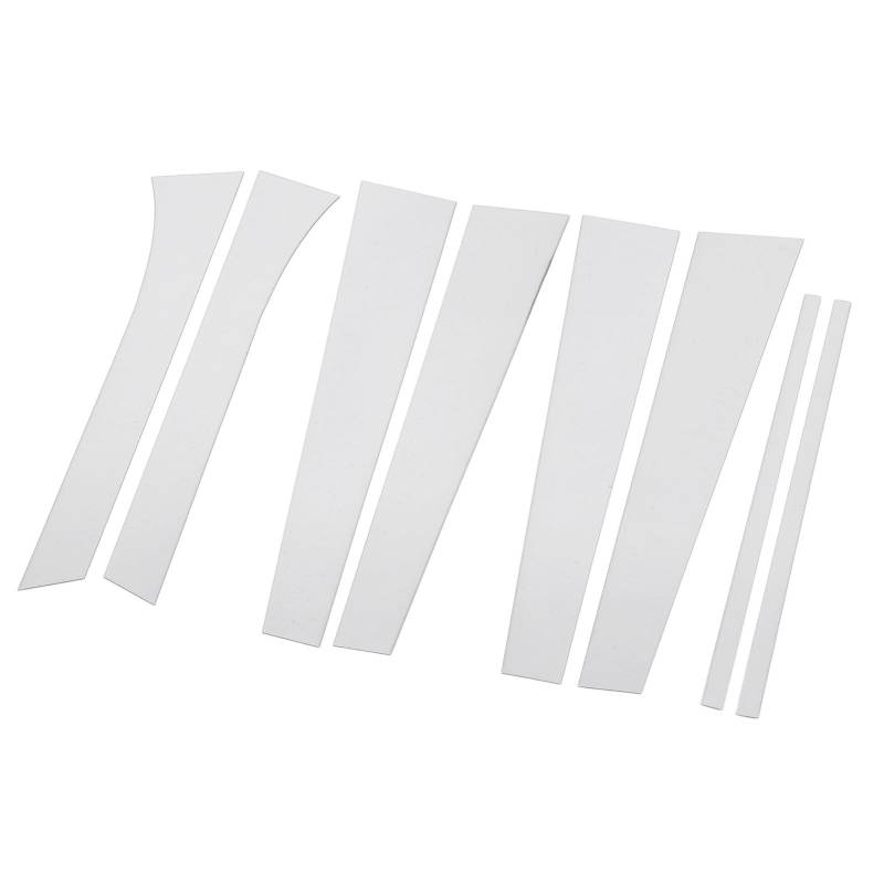 8pcs Säule Post T Hohe Stärke PC Mirror Tür Gewinn Säule Abdeckung Aufkleber Säule Post Trimdoor Säule Trimpillar Pfosten Coverpillar Post -Aufkleber Trimpillar Post -Seitentür Sieges von Acouto