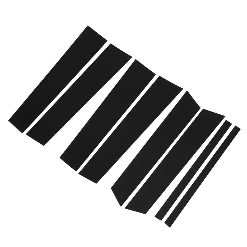 8pcs Säule Postabdeckung Glänzend Schwarzer Hochglanzspiegel -Effekt Stilvoller Sieg Säule Post T für 2007 Bis 2014 Säule Post Coverpillar Post Trimwin Säule Post Coverwin Säule Post von Acouto