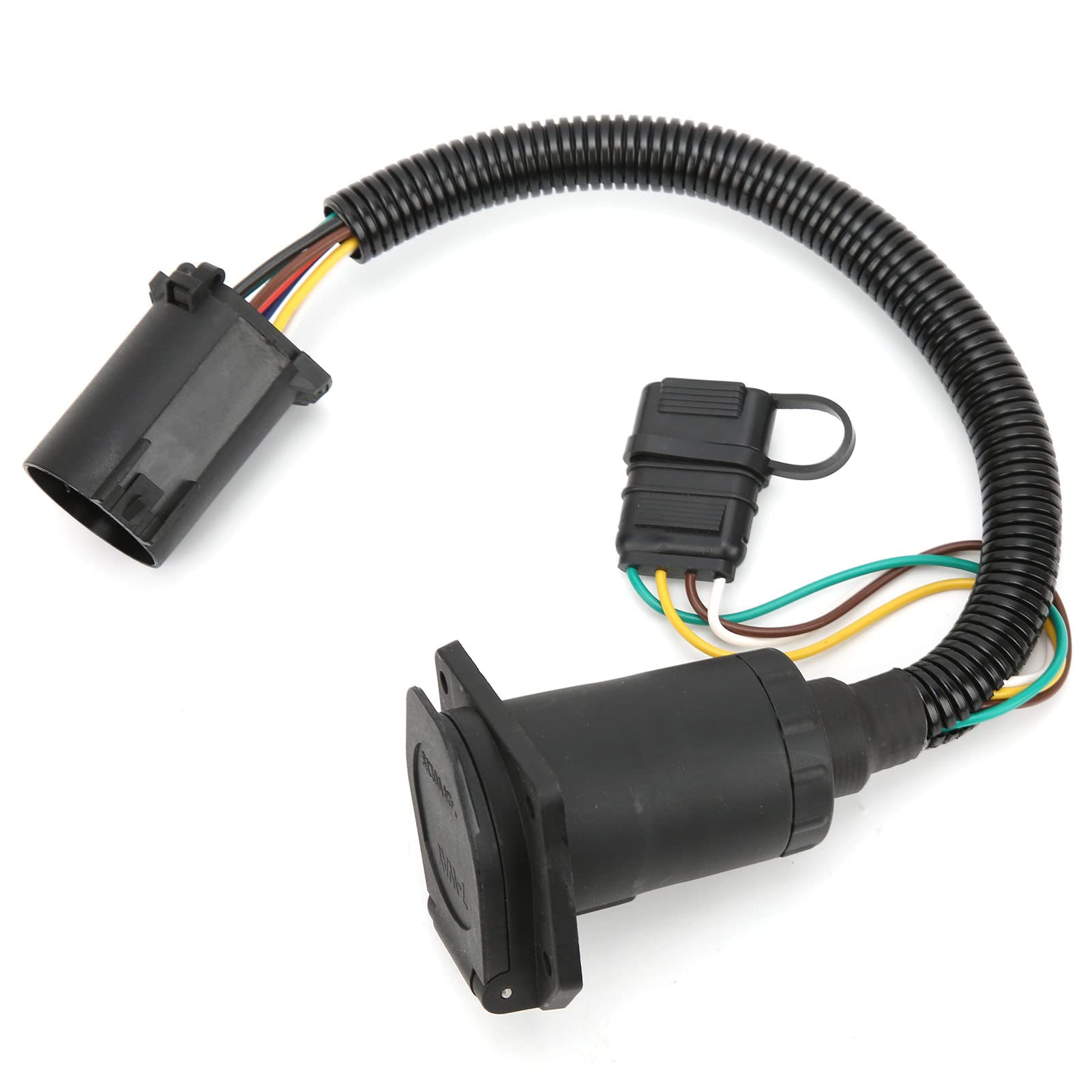 Acouto 7 -Wege -Anhänger Connec 7 Wege Anhängeranschluss ? Pin 4? Pin Plug and Play Anhänger Kabelbaum mit Klammerschraubenmutter für USCAR Stecker Fahrzeug Bietet Anhängerauslässe 4 Flach Acouto 7 -Wege -Anhänger Connec 7 Wege Anhängeranschluss ? Pin 4? Pin Plug and Play Anhänger Kabelbaum mit Klammerschraubenmutter für USCAR Stecker Fahrzeug Bietet Anhängerauslässe 4 Flach von Acouto