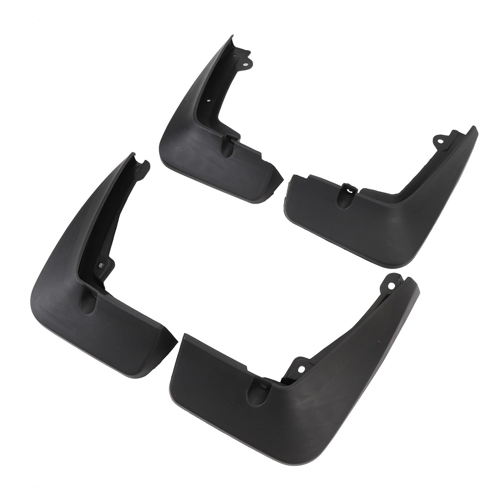 Acouto Spritzschutz für Autoräder, Schlagfester Schmutzfänger für Auto Captur 2019–2024, Schwarzes Kotflügel-Set, Einfache Installation, Hochfestes PP-Material Acouto Spritzschutz für Autoräder, Schlagfester Schmutzfänger für Auto Captur 2019–2024, Schwarzes Kotflügel-Set, Einfache Installation, Hochfestes PP-Material von Acouto