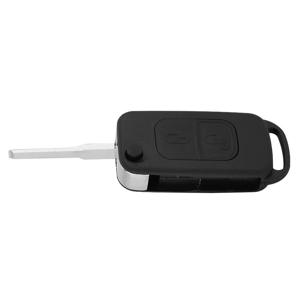 Clignotant SLK R170, Ersatz Schlüsselgehäuse mit Flip Autoschlüssel 2 Tasten Remote Key Fob Case Shell Cover Fit For Mercedes Benz SLK Class E113 ACES W168 von Acouto