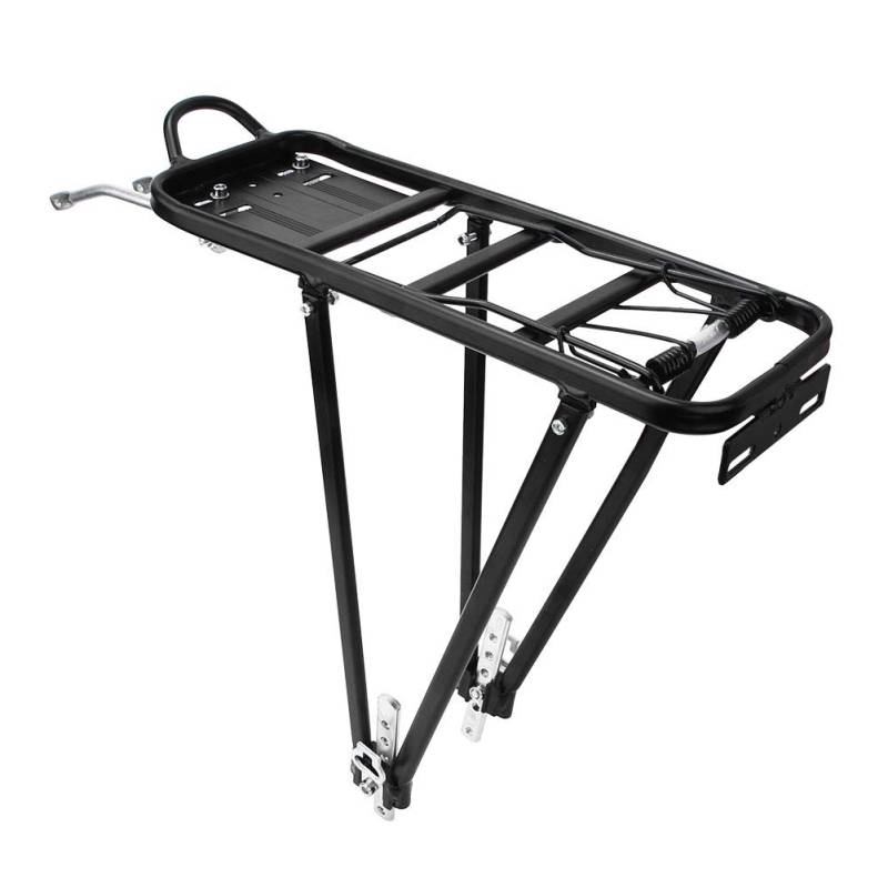 Fahrrad-Heckträger aus Aluminiumlegierung, Tou-Träger für Scheiben-V-Bremse, Fahrradträger, Fahrrad-Heckträger, Fahrradträger, Fahrradträger, RadgrößenDer Fahrrad-Heckträger Ist von Acouto