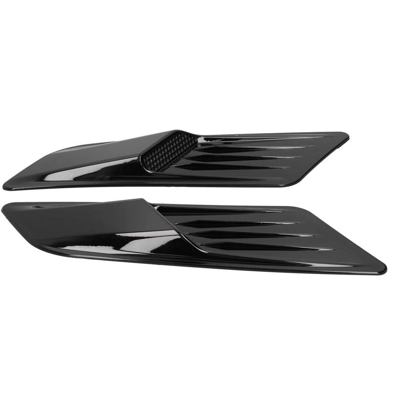 Haubenentlüftungsverkleidung O 2pcs Front Hood Entlüftungsabdeckungsverkleidung für 2015-2017 Das Ende der Fahrzeugfront Die Montage-Front Entspricht mit Einem Perfekten Auto Hoch von Acouto