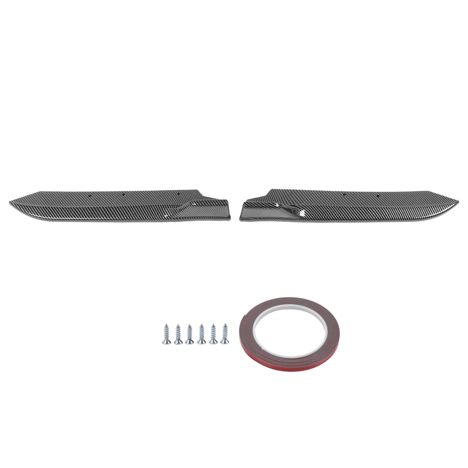 Heck Stoßfänger Diffusorpaar Heck Stoßfänger Diffusserspoiler Impact Car Lippensplitter für 3 Serien E90 Standard 2005? 2012 Kohlefasermodell, Bevor eine Verbesserte Hintere Ist (Kohlefaser-Stil) von Acouto