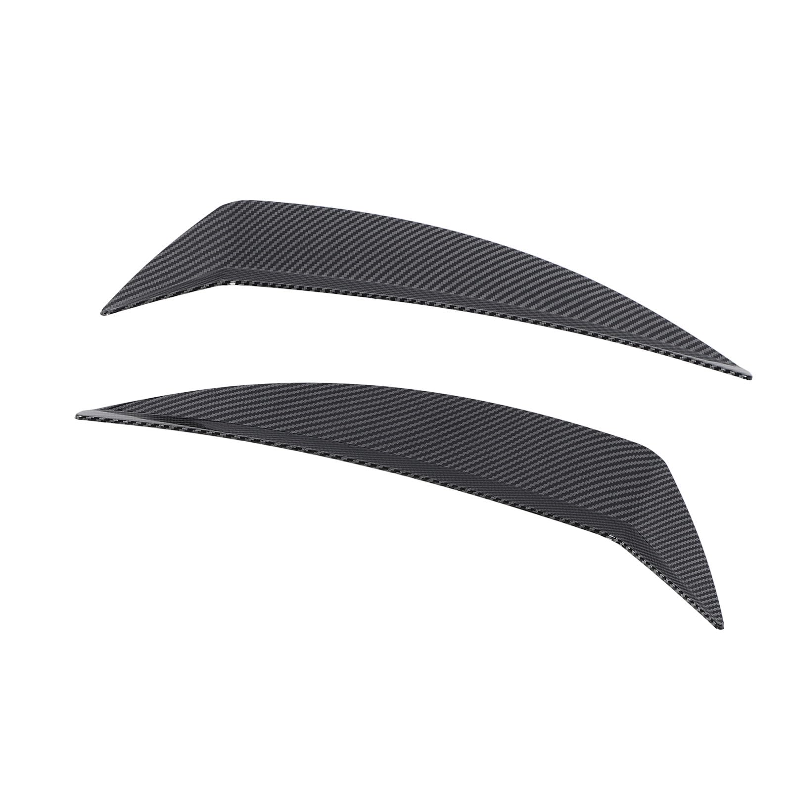 Heckscheibendach Dach SPO 2pcs Heckscheibendach Spoiler Farbfast Heckoberscheibenflügel für X6 G06 2019? 2024 Kohlefaser vor Dem Material Dachflügel aus Leichten Kauf der is Ist (Kohlefaser-Stil) von Acouto