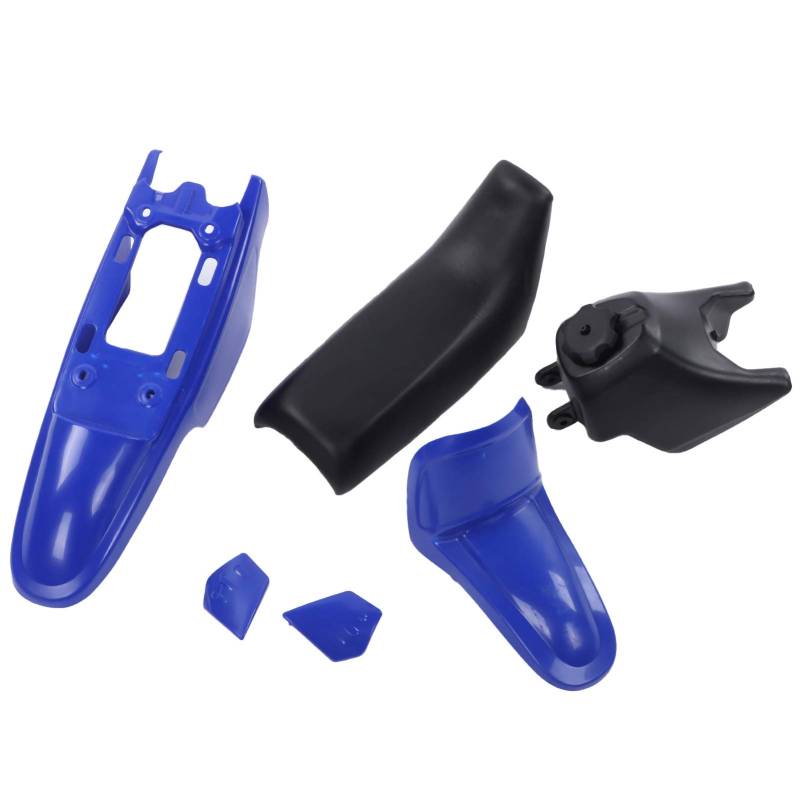 Motorrad -Fenderfue Vorderen Hinterkotflächen Fuel Kit für PW50 PW 50 PW? 50 Peewee Bike Einfach Erfordert Komplizierte Werkzeuge Standard für Peewee -Installation Splinters von Acouto