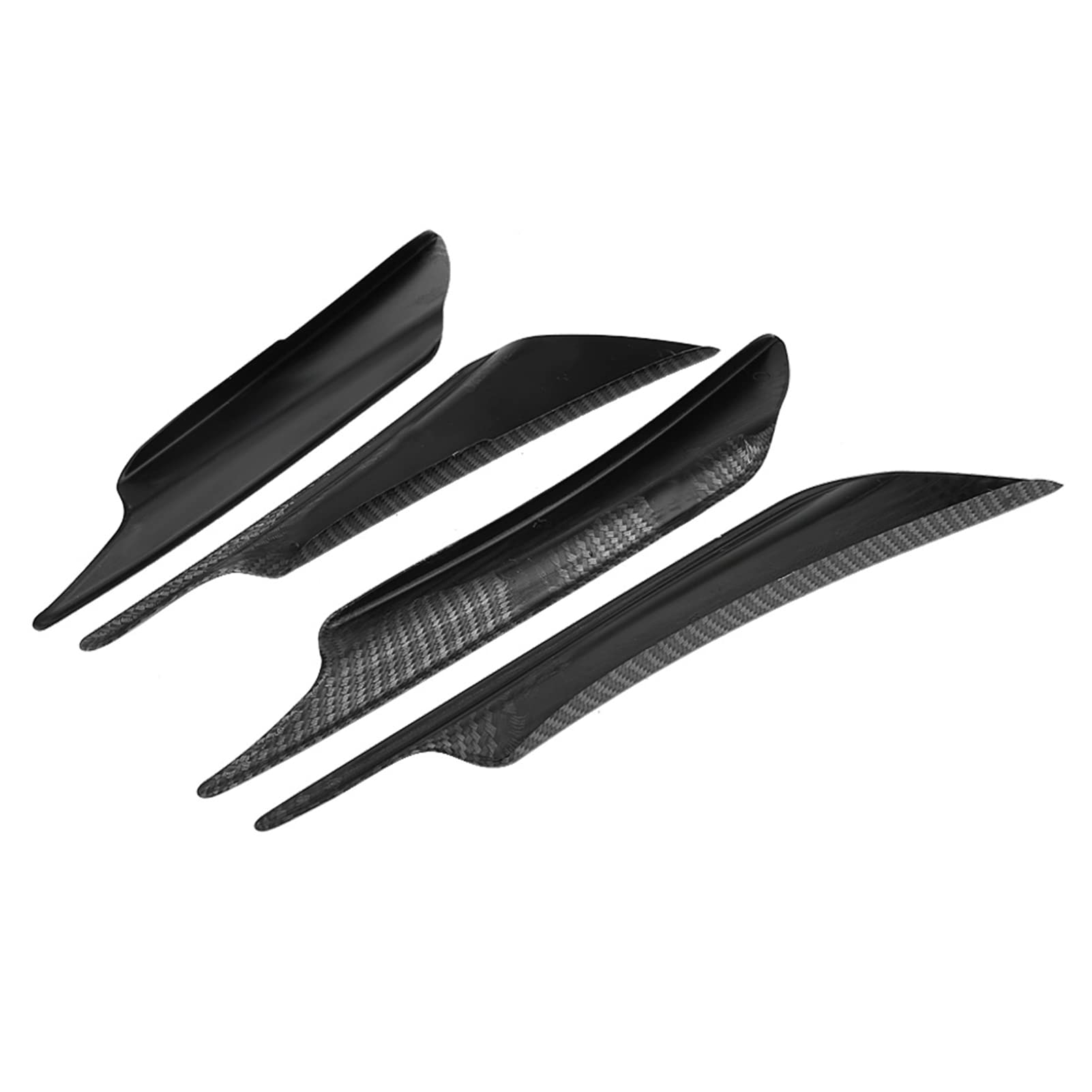 Stoßfänger Deflector Bum 4pcs Car Front Stoßstange Defflektor Lippensplitter Flossen Stoßfänger Deflector Bum 4pcs Car Front Stoßstange Defflektor Lippensplitter Flossen von Acouto