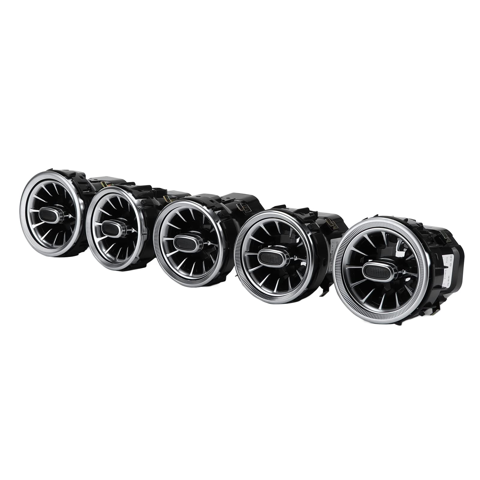 Turbine Air Vent, 5pcs 3 Color Front LED Turbine Air Vent Umgebungslicht Kit Ersatz - C GLC-Klasse W205 X253 2015-2018 Turbine Air Vent, 5pcs 3 Color Front LED Turbine Air Vent Umgebungslicht Kit Ersatz - C GLC-Klasse W205 X253 2015-2018 von Acouto