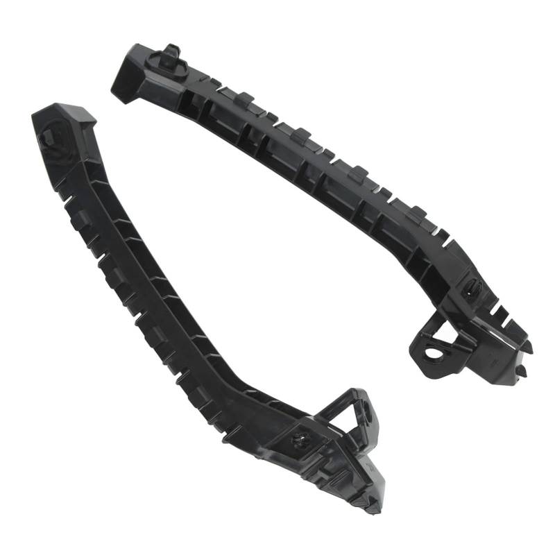 Vordere Stoßfänger-Halterung Set Stabile Leistung für WRX STI 2008-2014, ABS Material Schwarz Farbe 2 X Vordere Stoßstange Klammer für Autoenthusiasten von Acouto