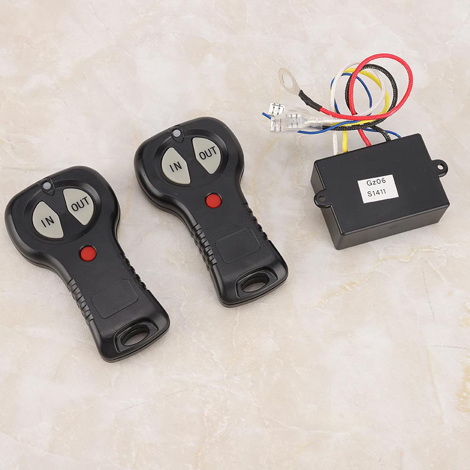 Winch Controller, 1 Paar 12 V Universal Winch Remote Control Controller Kit für Auto LKW von Acouto