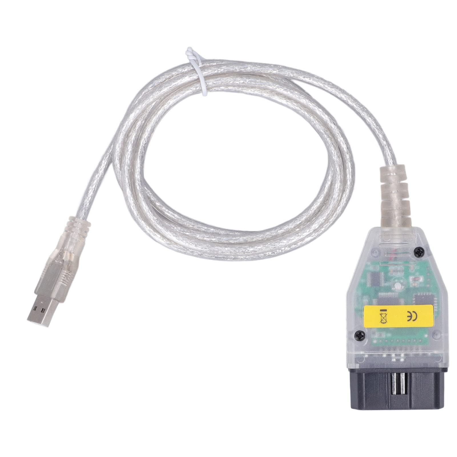 Xenon-Scheinwerfer-Zünder, Auto-Diagnosewerkzeugkabel K + DCAN OBD2 USB-Kabelschnittstelle mit Schalterersatz für Serie 1 E81 E82 E83 E87 E88 20042011 von Acouto