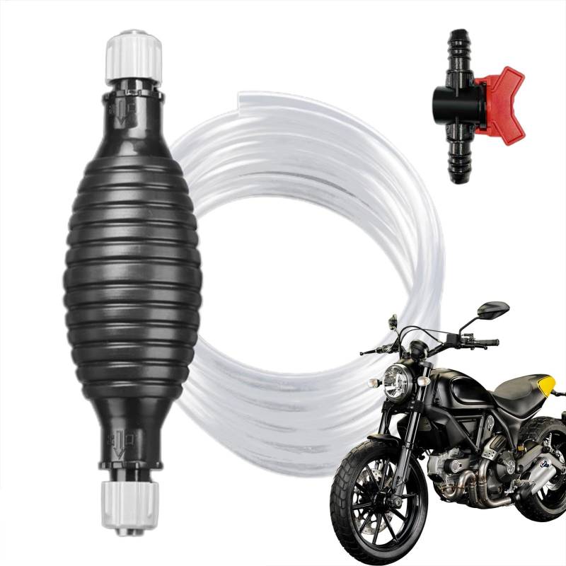 Acunny Handpumpe Siphonpumpe Flüssigkeitspumpe Handpumpe mit guter Abdichtung Hochtemperaturbeständige Barrel Handpumpe Effiziente Flüssigkeitssaugpumpe von Acunny