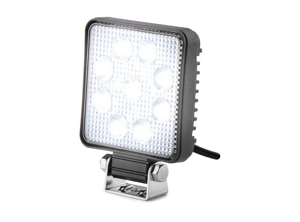 AdLuminis LED Arbeitsscheinwerfer, 10 Watt 900 Lumen, 28,6°, 12V 24V, IP67 IP69K, 5700K, Rückfahrscheinwerfer, verschiedene Fahrzeuge, schwarz AdLuminis LED Arbeitsscheinwerfer, 10 Watt 900 Lumen, 28,6°, 12V 24V, IP67 IP69K, 5700K, Rückfahrscheinwerfer, verschiedene Fahrzeuge, schwarz von AdLuminis
