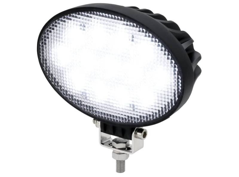 AdLuminis LED Arbeitsscheinwerfer Oval 35 Watt 2500 Lumen, 49°, Für 12V 24V, IP67 IP69K Schutzklasse, 6000K, Zusatzscheinwerfer von AdLuminis