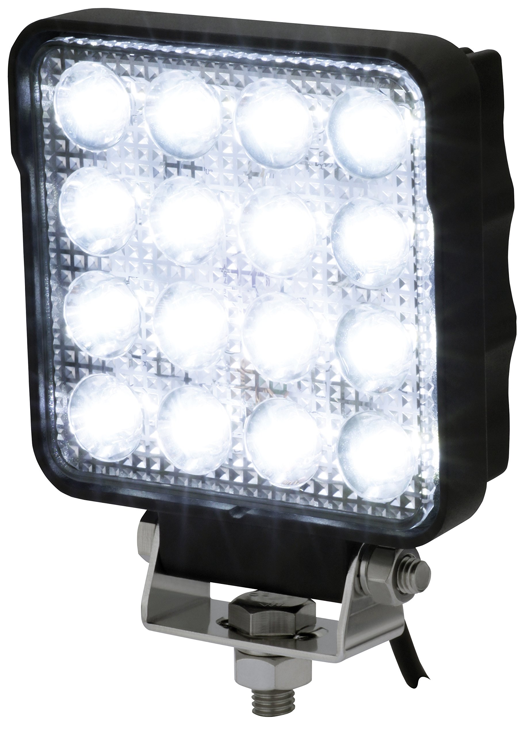 AdLuminis LED Rückfahrscheinwerfer 25 Watt 2700 Lumen, Arbeitsscheinwerfer mit ECE R23 Zulassung, 35,6°, Für 12V 24V, z.B. LKW Traktor Offroad von AdLuminis