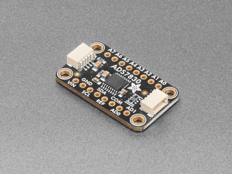Adafruit ADS7830 8-Kanal 8-Bit A/D-Wandler, ADC mit I2C, STEMMA QT/Qwiic, 5836 von Adafruit