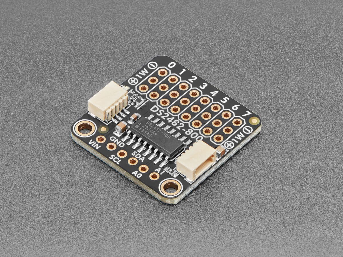 Adafruit DS2482S-800 8-Kanal I2C zu 1-Wire Bus Adapter, STEMMA QT/Qwiic, 6027 Adafruit DS2482S-800 8-Kanal I2C zu 1-Wire Bus Adapter, STEMMA QT/Qwiic, 6027 von Adafruit