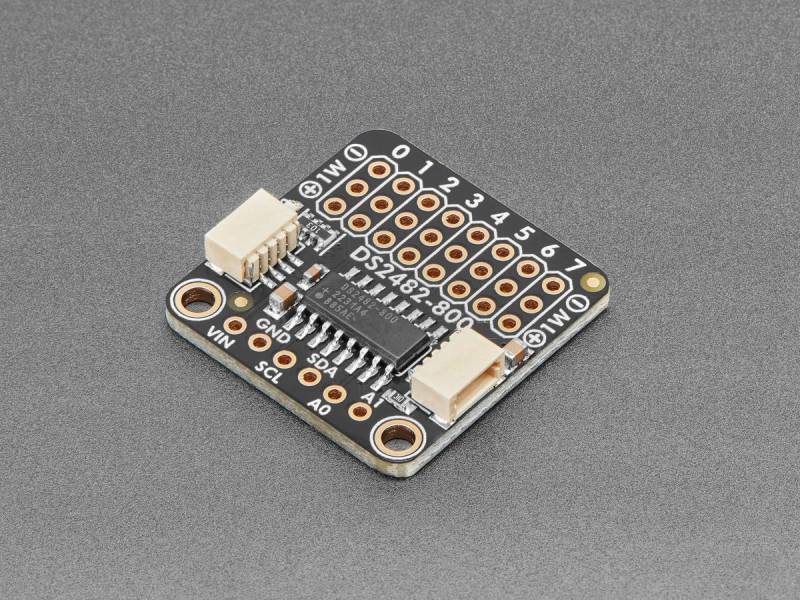 Adafruit DS2482S-800 8-Kanal I2C zu 1-Wire Bus Adapter, STEMMA QT/Qwiic, 6027 von Adafruit