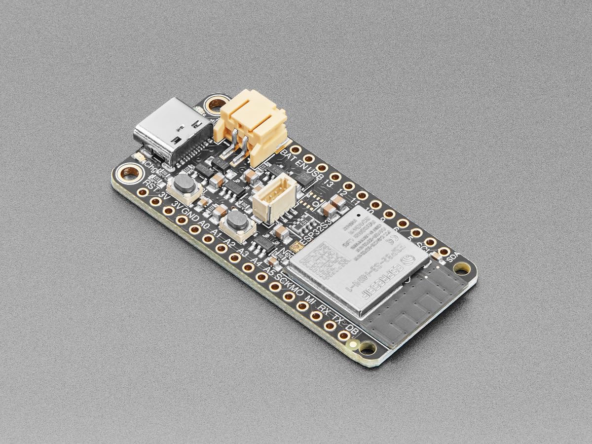Adafruit ESP32-S3 Feather mit 4MB Flash 2MB PSRAM, STEMMA QT/Qwiic, 5477 Adafruit ESP32-S3 Feather mit 4MB Flash 2MB PSRAM, STEMMA QT/Qwiic, 5477 von Adafruit