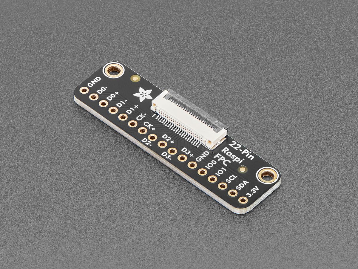 Adafruit FPC Breakout für Raspberry Pi 5 DSI oder RP2350 HSTX, 22-polig 0.5mm FPC, 6014 Adafruit FPC Breakout für Raspberry Pi 5 DSI oder RP2350 HSTX, 22-polig 0.5mm FPC, 6014 von Adafruit