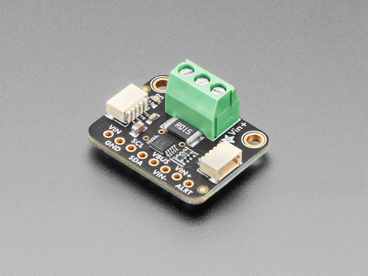 Adafruit INA228, I2C 85V, 20-bit High or Low Side Power Monitor, STEMMA QT/Qwiic, 5832 Adafruit INA228, I2C 85V, 20-bit High or Low Side Power Monitor, STEMMA QT/Qwiic, 5832 von Adafruit