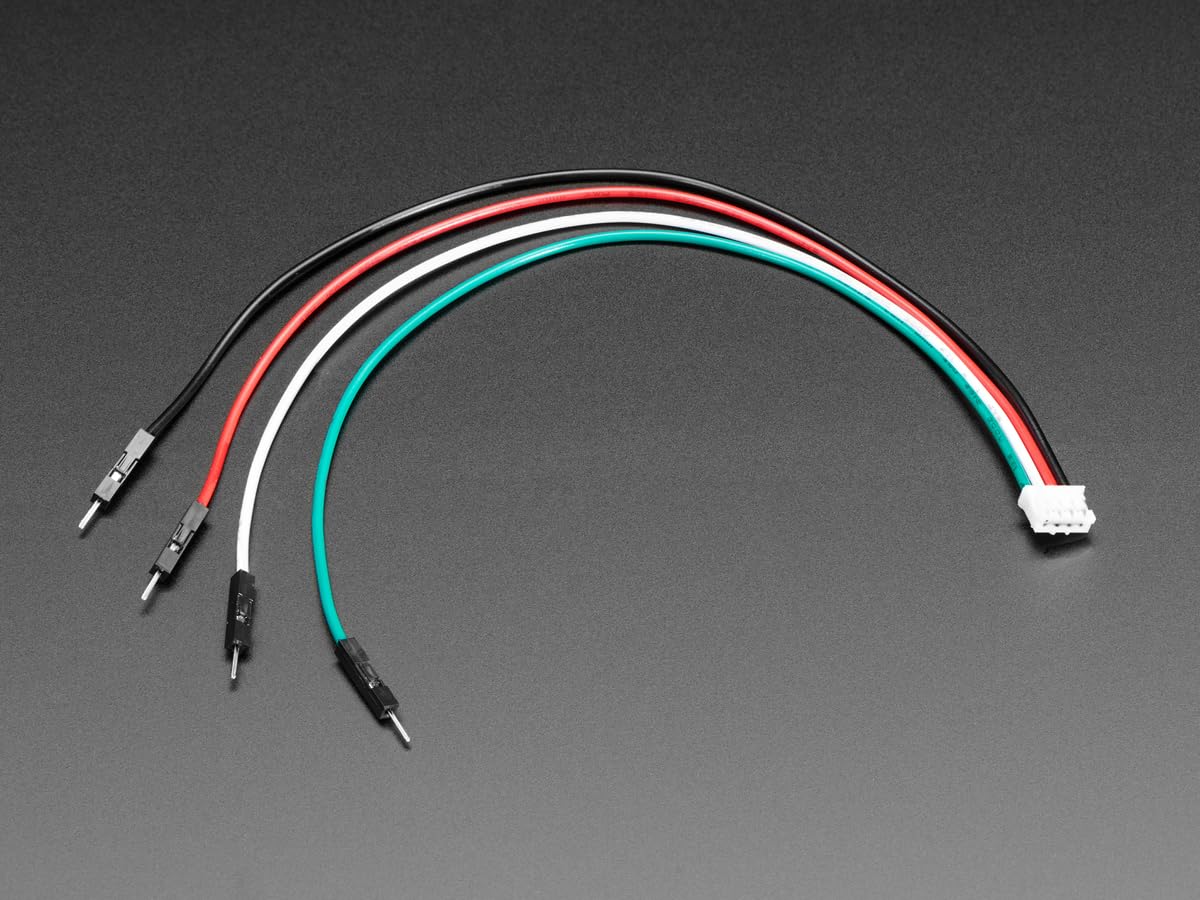 Adafruit JST PH 2mm 4-Pin zu Stecker Header Kabel, I2C STEMMA Kabel, 200mm, 3955 Adafruit JST PH 2mm 4-Pin zu Stecker Header Kabel, I2C STEMMA Kabel, 200mm, 3955 von Adafruit