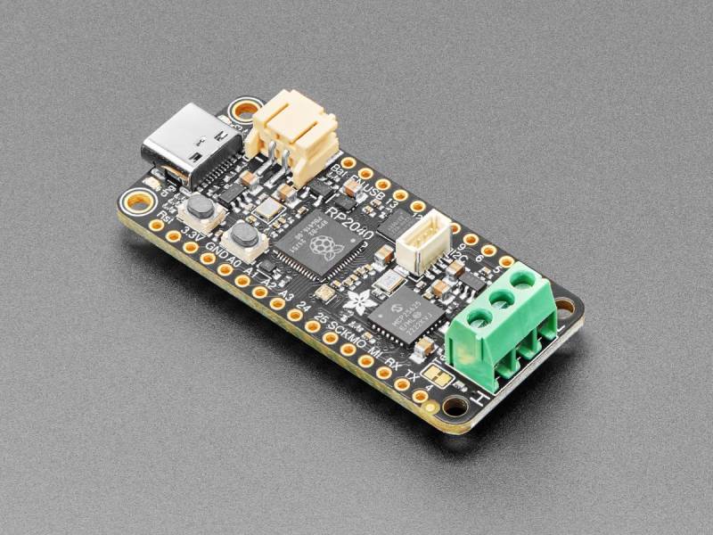 Adafruit RP2040 CAN Bus Feather mit MCP2515 CAN Controller, STEMMA QT, 5724 von Adafruit