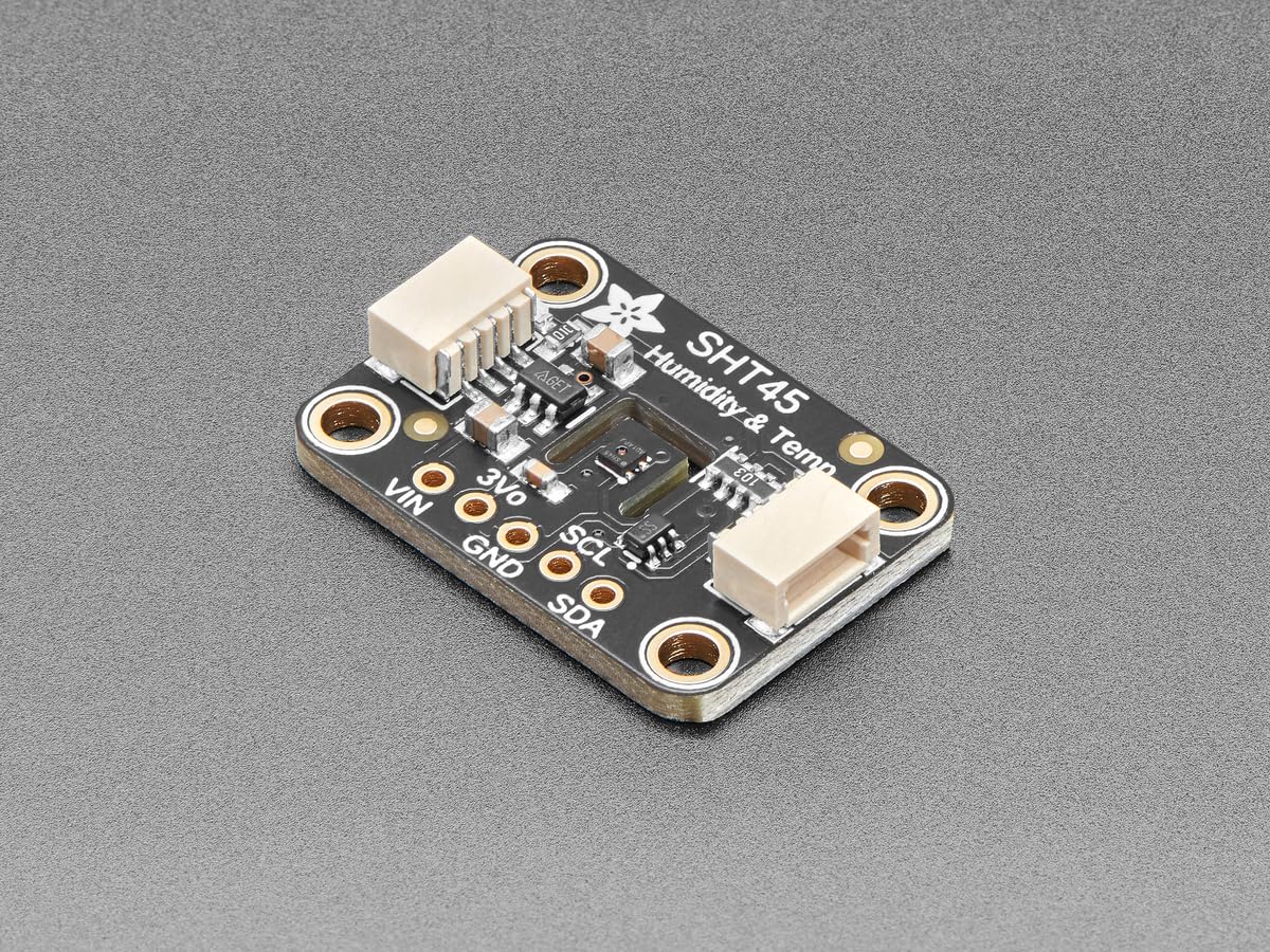 Adafruit Sensirion SHT45 Präzisions-Temperatur- & Feuchtigkeitssensor, STEMMA QT/Qwiic, 5665 Adafruit Sensirion SHT45 Präzisions-Temperatur- & Feuchtigkeitssensor, STEMMA QT/Qwiic, 5665 von Adafruit