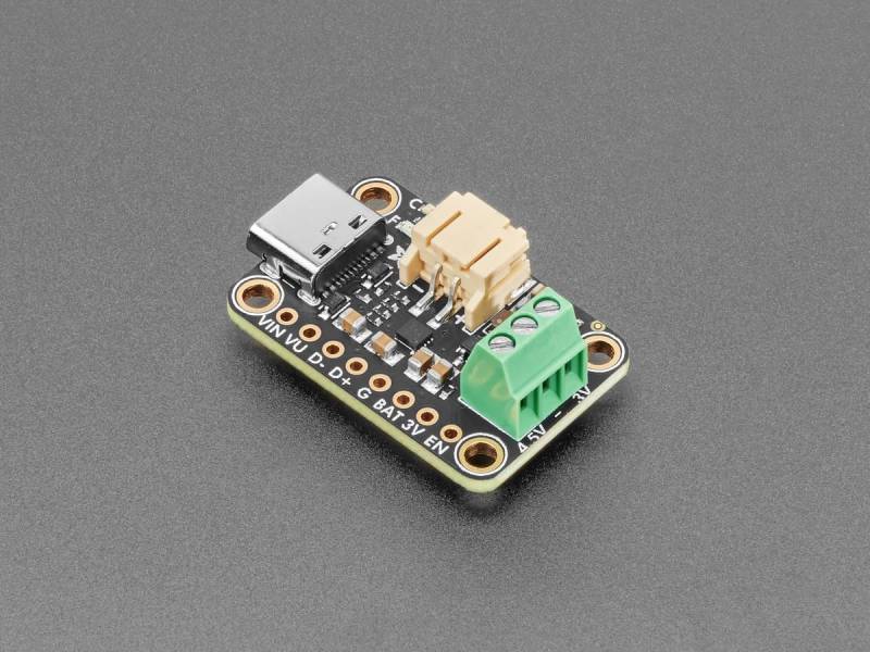 Adafruit bq25185 USB/DC/Solar Ladeschaltung mit 3.3V Wandler, 6092 von Adafruit