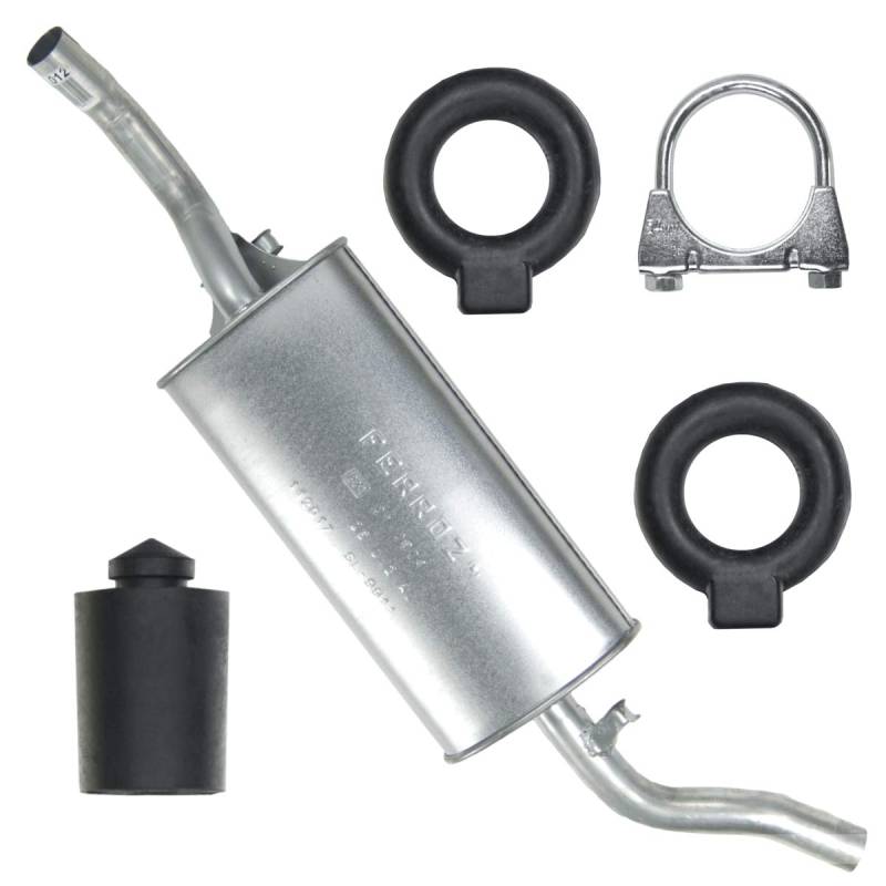 Endschalldämpfer Auspuff Endtopf für VW Golf II 2 1.0 1.3 1.6 von PGONA