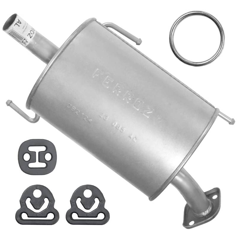 Adamot Auspuff-Endtopf + Montagesatz von Boppon