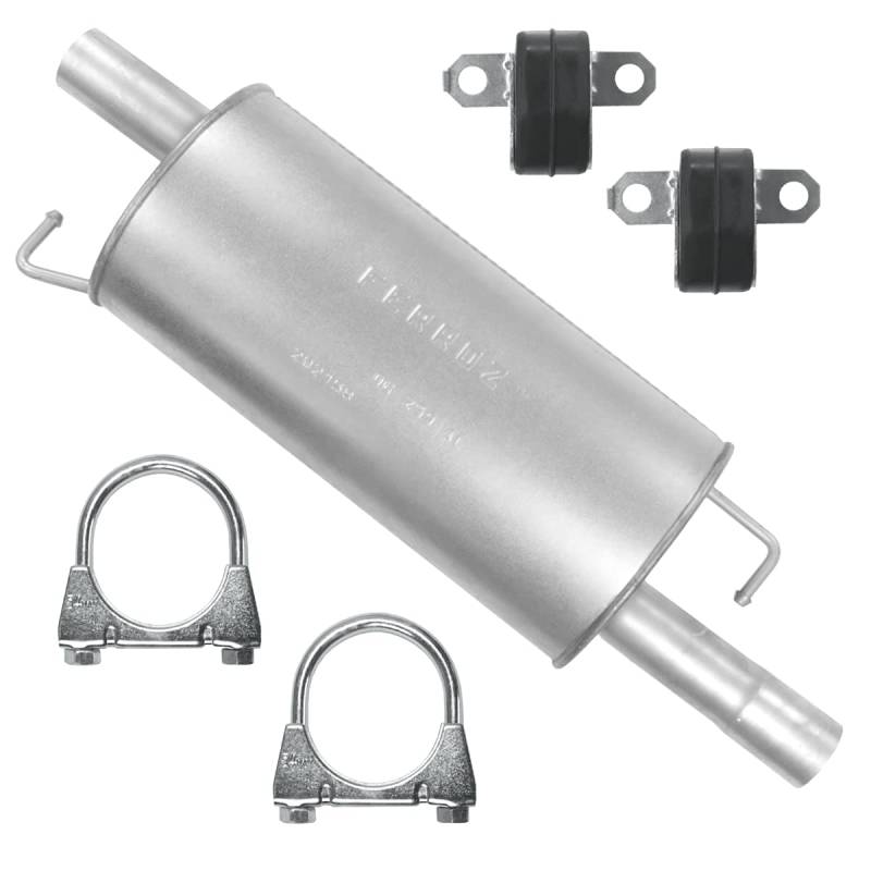 Mitteltopf Auspuff Mittelschalldämpfer für VW Transporter T5 V 2.5 TDI von Homry