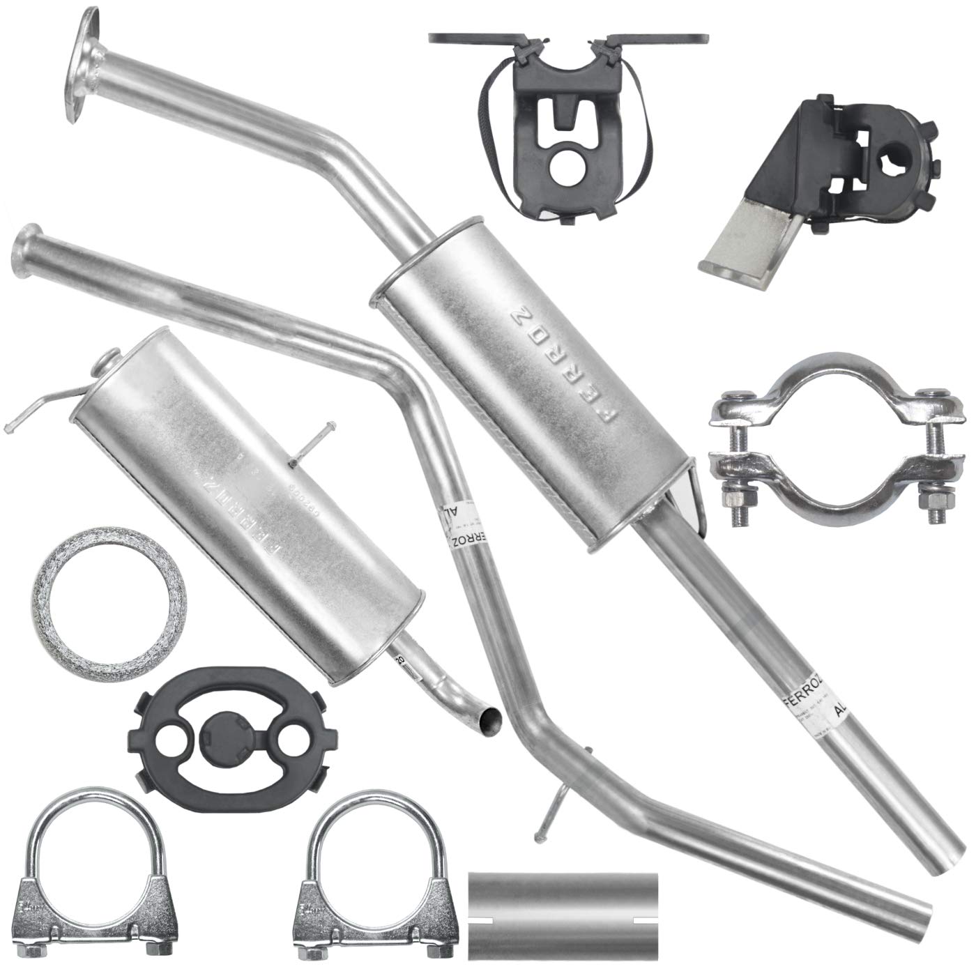 Auspuffanlage Schalldämpferset Auspuff für C4 1 I 1.6i 16V 307 1.6i 16V von Adamot