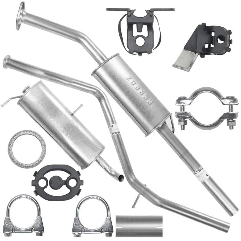 Auspuffanlage Schalldämpferset Auspuff für C4 1 I 1.6i 16V 307 1.6i 16V von Adamot