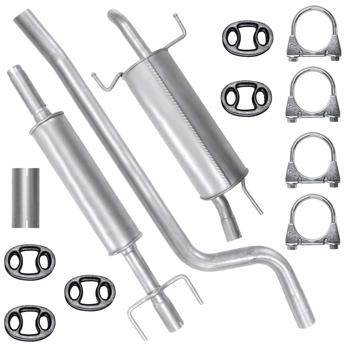 Auspuffanlage Schalldämpferset Auspuff für Opel Astra 2 G II Schrägheck 1.2 Auspuffanlage Schalldämpferset Auspuff für Opel Astra 2 G II Schrägheck 1.2 von Adamot