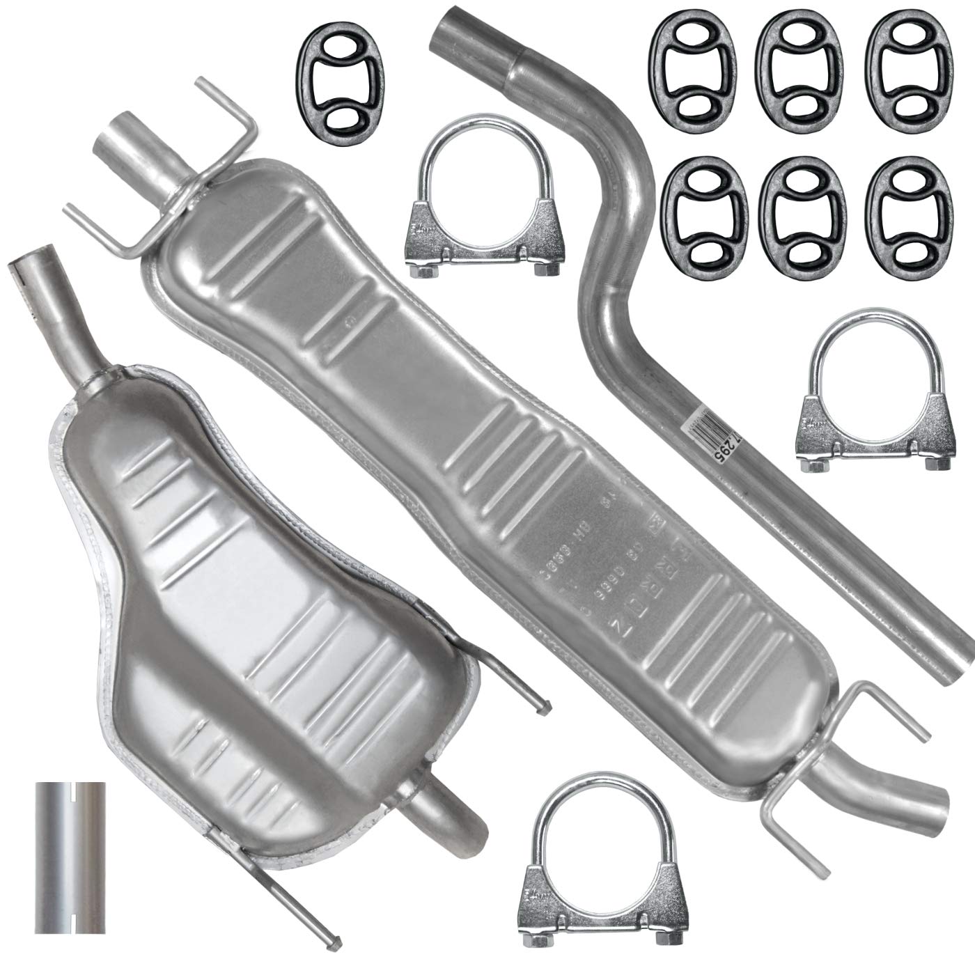 Auspuffanlage Schalldämpferset Auspuff für Opel Astra H 3 III Schrägheck 1.6i 16V 1.8i 16V, GTC 1.6i 16V Auspuffanlage Schalldämpferset Auspuff für Opel Astra H 3 III Schrägheck 1.6i 16V 1.8i 16V, GTC 1.6i 16V von Adamot